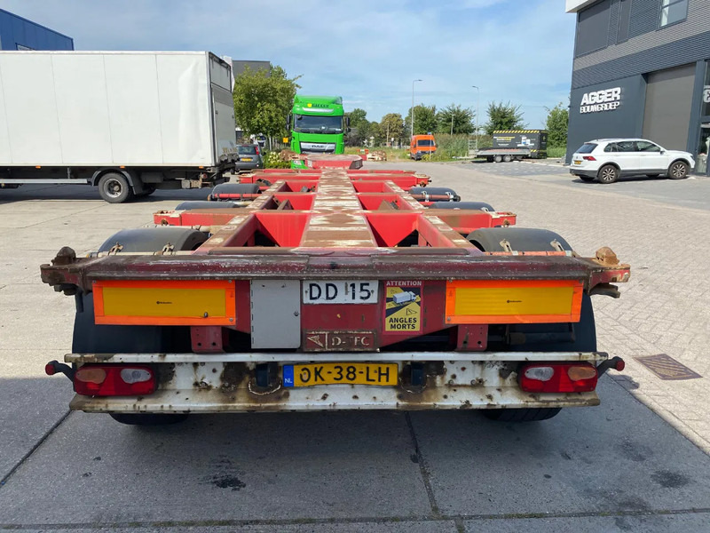 D-Tec FT-43-03V / Flexitrailer / 3x Extendable / SAF / 1x Lift Axle - Транспортер на контејнер/ Полуприколка со променливо тело: слика 2 D-Tec FT-43-03V / Flexitrailer / 3x Extendable / SAF / 1x Lift Axle - Транспортер на контејнер/ Полуприколка со променливо тело: слика 2