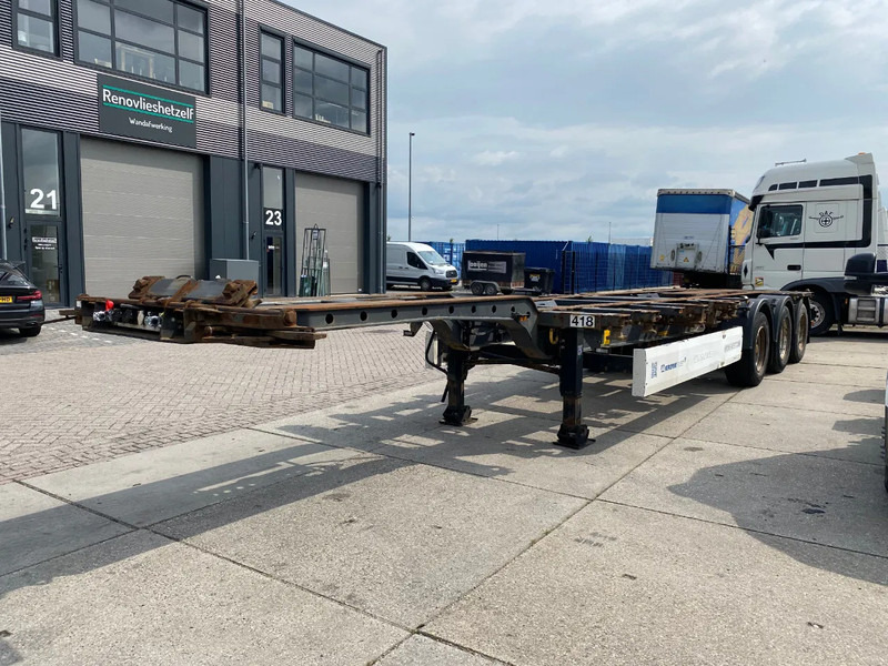 Krone SD 27 / Container Chassis / BPW + Drum / 1x Extendable / 45 FT - Транспортер на контејнер/ Полуприколка со променливо тело: слика 4 Krone SD 27 / Container Chassis / BPW + Drum / 1x Extendable / 45 FT - Транспортер на контејнер/ Полуприколка со променливо тело: слика 4