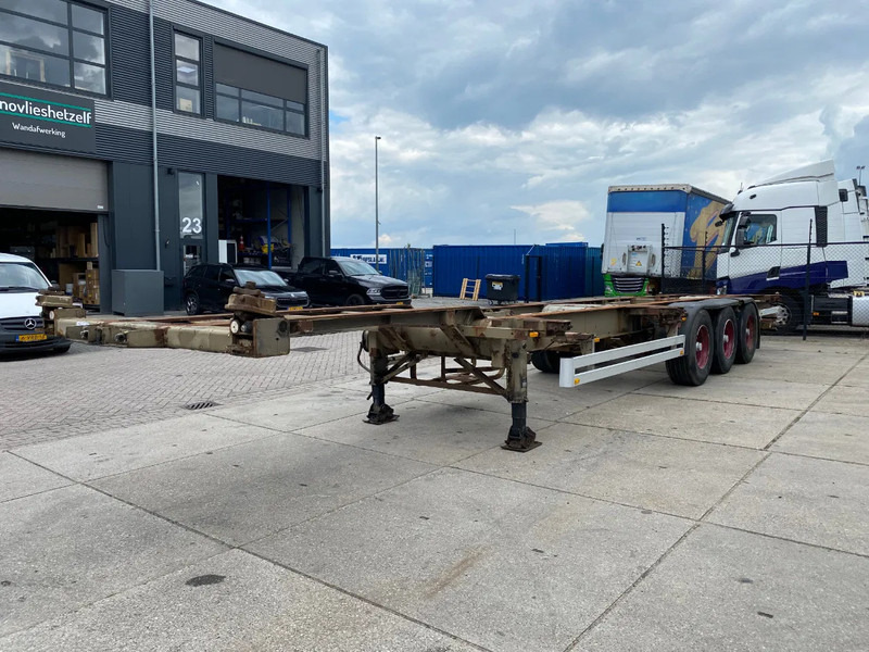 Pacton 40 FT Container Chassis / BPW + DISC - Транспортер на контејнер/ Полуприколка со променливо тело: слика 3 Pacton 40 FT Container Chassis / BPW + DISC - Транспортер на контејнер/ Полуприколка со променливо тело: слика 3