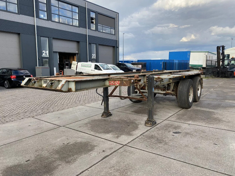 Pacton Container Chassis 20 FT / Steel Suspension - Транспортер на контејнер/ Полуприколка со променливо тело: слика 3 Pacton Container Chassis 20 FT / Steel Suspension - Транспортер на контејнер/ Полуприколка со променливо тело: слика 3