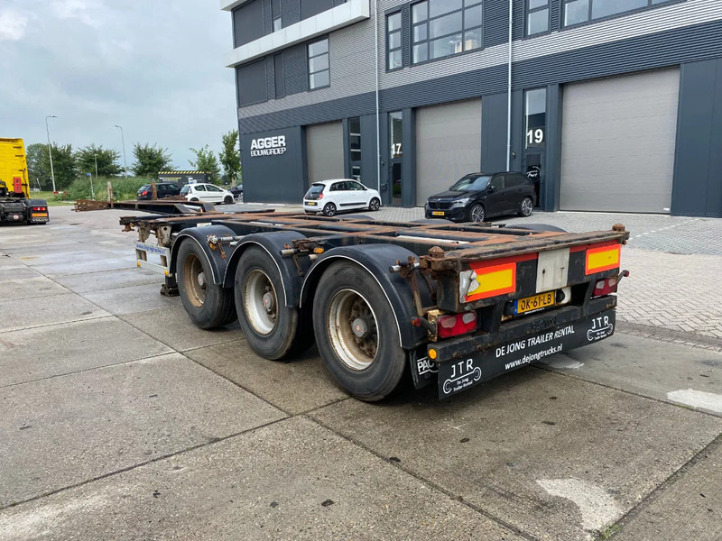 Pacton T3-010 / 3x Extendable / SAF + Drum / 1x lift - Транспортер на контејнер/ Полуприколка со променливо тело: слика 3 Pacton T3-010 / 3x Extendable / SAF + Drum / 1x lift - Транспортер на контејнер/ Полуприколка со променливо тело: слика 3