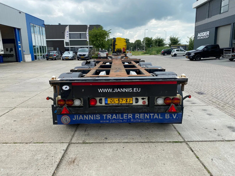 Pacton TXC 343 Multi / 3x Extendable / 1x Lift Axle - Транспортер на контејнер/ Полуприколка со променливо тело: слика 2 Pacton TXC 343 Multi / 3x Extendable / 1x Lift Axle - Транспортер на контејнер/ Полуприколка со променливо тело: слика 2