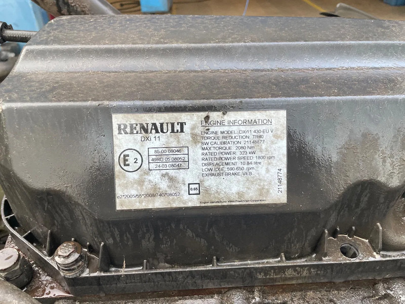 Мотор за Камион Renault Premium Chassis + Engine 430: слика 8 Мотор за Камион Renault Premium Chassis + Engine 430: слика 8