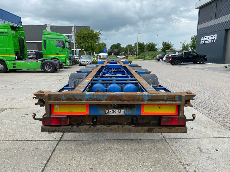 Renders Container chassis / BPW + Drum / 40 FT - Транспортер на контејнер/ Полуприколка со променливо тело: слика 2 Renders Container chassis / BPW + Drum / 40 FT - Транспортер на контејнер/ Полуприколка со променливо тело: слика 2