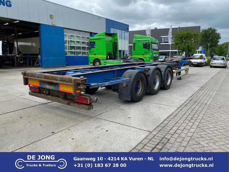 Renders Container chassis / BPW + Drum / 40 FT - Транспортер на контејнер/ Полуприколка со променливо тело: слика 1 Renders Container chassis / BPW + Drum / 40 FT - Транспортер на контејнер/ Полуприколка со променливо тело: слика 1