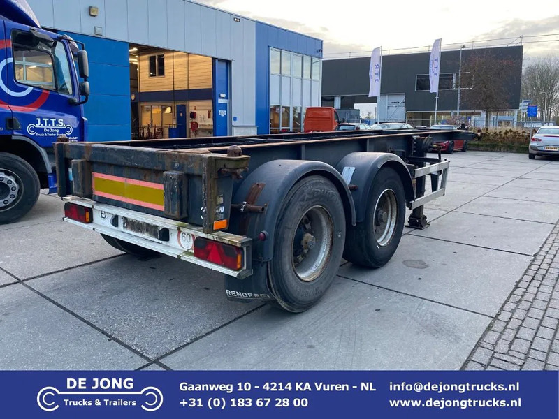 Renders Euro 700 / Container Chassis / 20 FT - Транспортер на контејнер/ Полуприколка со променливо тело: слика 1 Renders Euro 700 / Container Chassis / 20 FT - Транспортер на контејнер/ Полуприколка со променливо тело: слика 1