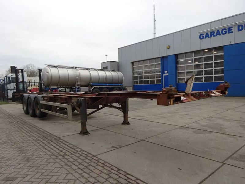 Renders ROC 12.27 Container Chassis / SAF + DRUM / Lift Axle - Транспортер на контејнер/ Полуприколка со променливо тело: слика 5 Renders ROC 12.27 Container Chassis / SAF + DRUM / Lift Axle - Транспортер на контејнер/ Полуприколка со променливо тело: слика 5
