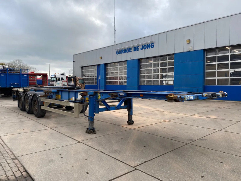 Van Hool 3B0079 / Container chassis / SAF + Disc - Транспортер на контејнер/ Полуприколка со променливо тело: слика 5 Van Hool 3B0079 / Container chassis / SAF + Disc - Транспортер на контејнер/ Полуприколка со променливо тело: слика 5