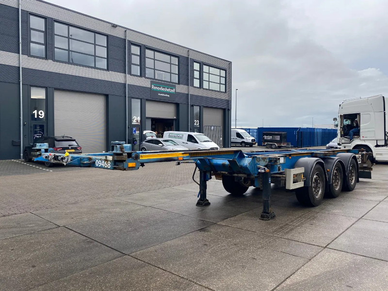 Van Hool 3B0079 / Extendable / SAF + Disc Brakes - Транспортер на контејнер/ Полуприколка со променливо тело: слика 3 Van Hool 3B0079 / Extendable / SAF + Disc Brakes - Транспортер на контејнер/ Полуприколка со променливо тело: слика 3