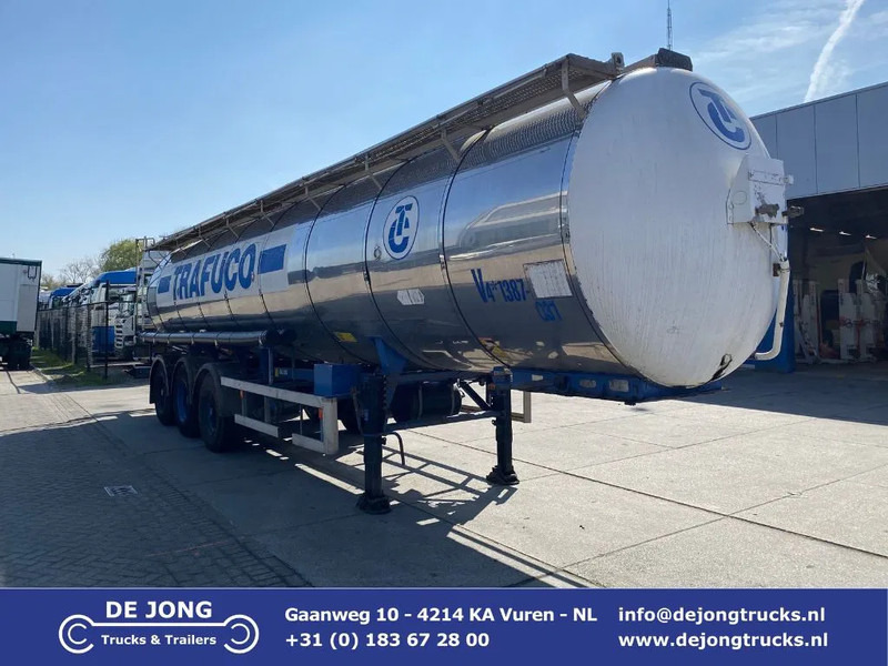 Van Hool Tank / Inox / 3 compartments / 30000 LT - Полуприколка цистерна: слика 1 Van Hool Tank / Inox / 3 compartments / 30000 LT - Полуприколка цистерна: слика 1