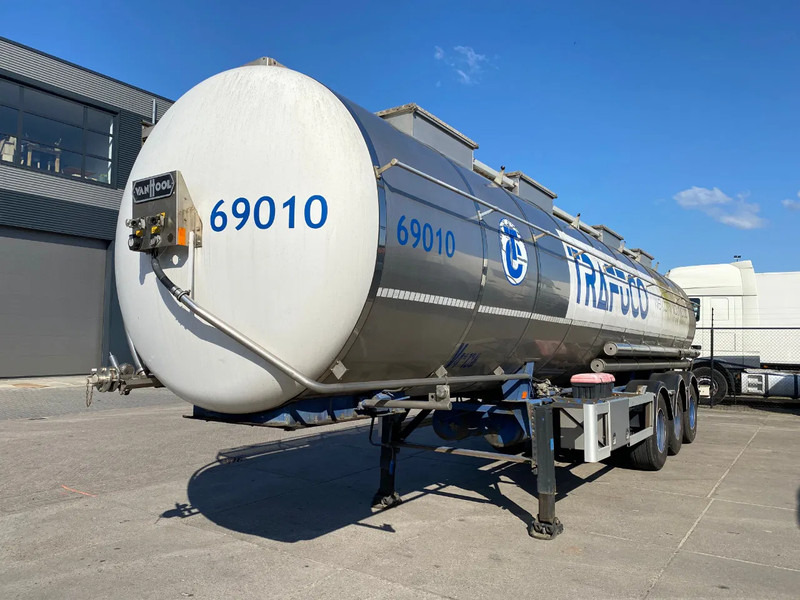 Van Hool Tank / Inox / 31200 LT / SAF - Полуприколка цистерна: слика 3 Van Hool Tank / Inox / 31200 LT / SAF - Полуприколка цистерна: слика 3