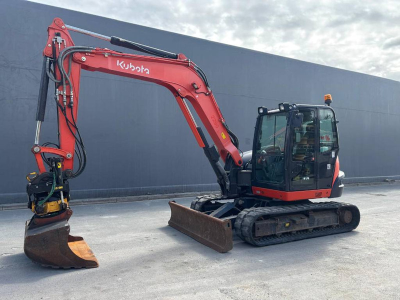 Kubota KX 080-4 - Мини багер: слика 1 Kubota KX 080-4 - Мини багер: слика 1
