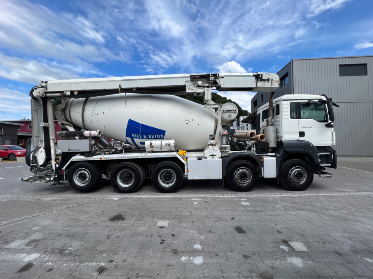 MAN TGS 35.480 10x4 10m3 Förderband 17M Liebherr - Камион миксер за бетон: слика 4 MAN TGS 35.480 10x4 10m3 Förderband 17M Liebherr - Камион миксер за бетон: слика 4