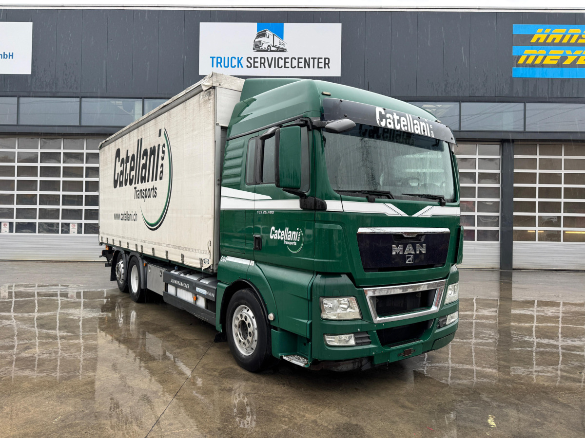 MAN TGX 26.480 6x2 - Камион со церада: слика 3 MAN TGX 26.480 6x2 - Камион со церада: слика 3