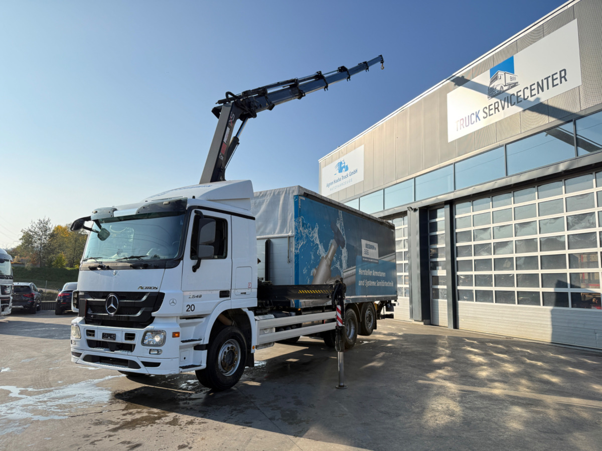 MERCEDES Actros 2548 6x2 Hiab 244-5 - Камион со кран: слика 2 MERCEDES Actros 2548 6x2 Hiab 244-5 - Камион со кран: слика 2