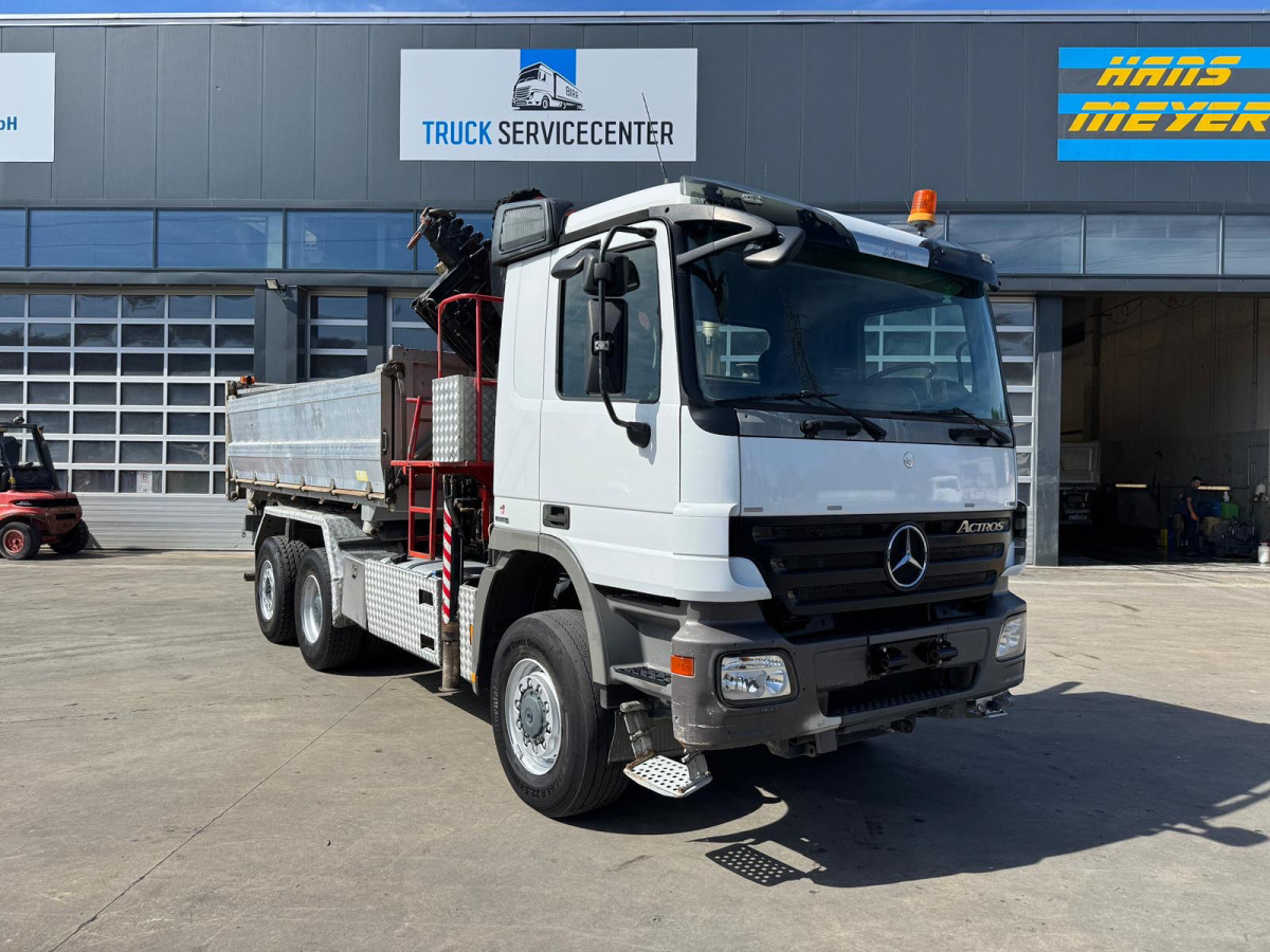 MERCEDES Actros 2641 6x4-4 PK29000-7 Kipper - Камион со кран: слика 4 MERCEDES Actros 2641 6x4-4 PK29000-7 Kipper - Камион со кран: слика 4