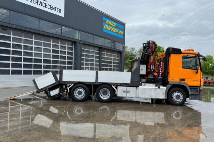 Mercedes-Benz Actros 2548 Atlas 290 Baumaschinentaxi - Камион со кран: слика 5 Mercedes-Benz Actros 2548 Atlas 290 Baumaschinentaxi - Камион со кран: слика 5