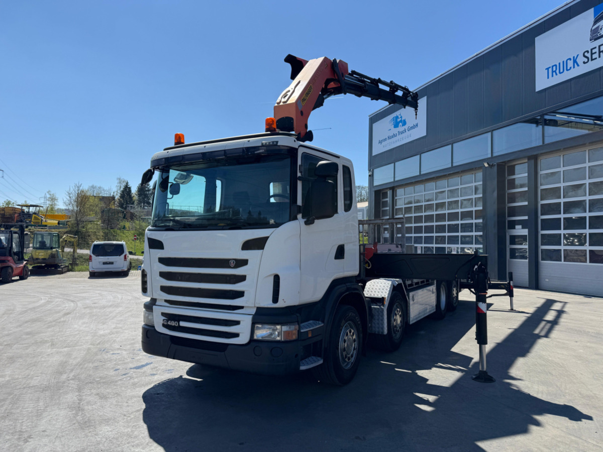 SCANIA G480 8x2 Palfinger 50002-6 - Камион со кран: слика 2 SCANIA G480 8x2 Palfinger 50002-6 - Камион со кран: слика 2