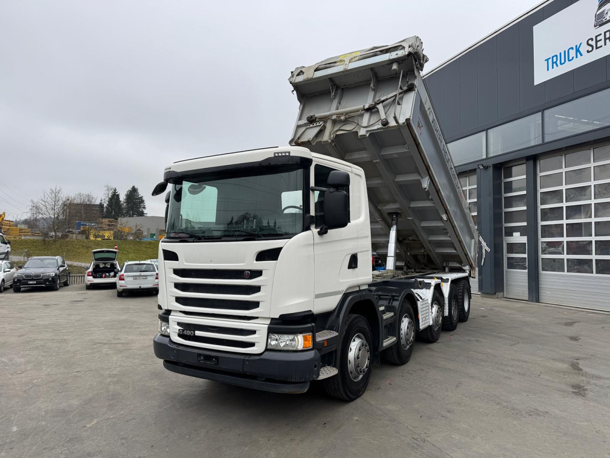 SCANIA G490 10x4 2S Moser - Камион со кука за подигање: слика 1 SCANIA G490 10x4 2S Moser - Камион со кука за подигање: слика 1
