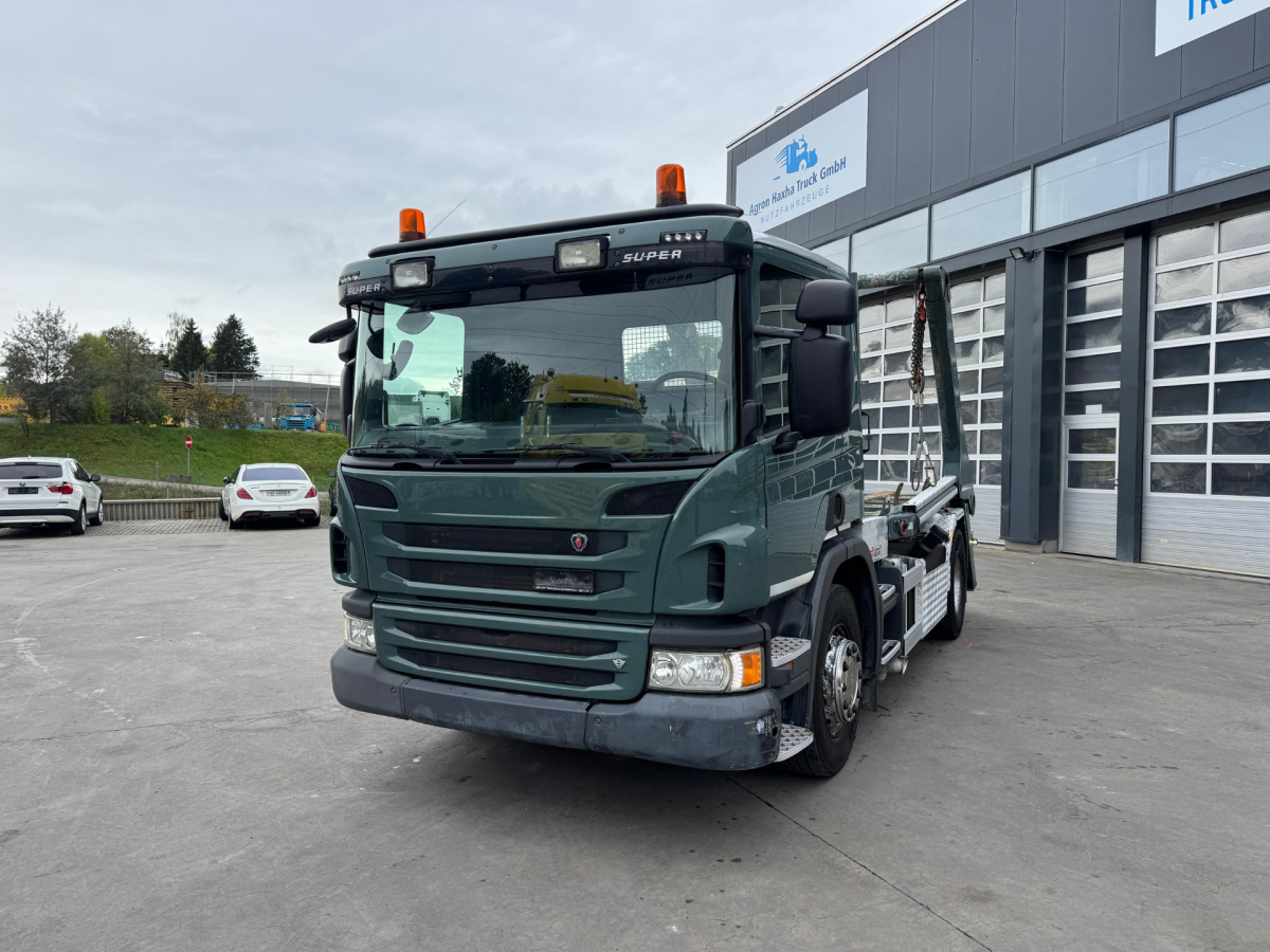 SCANIA P320 4x2 Trösch - Камион за подигање контејнери: слика 1 SCANIA P320 4x2 Trösch - Камион за подигање контејнери: слика 1