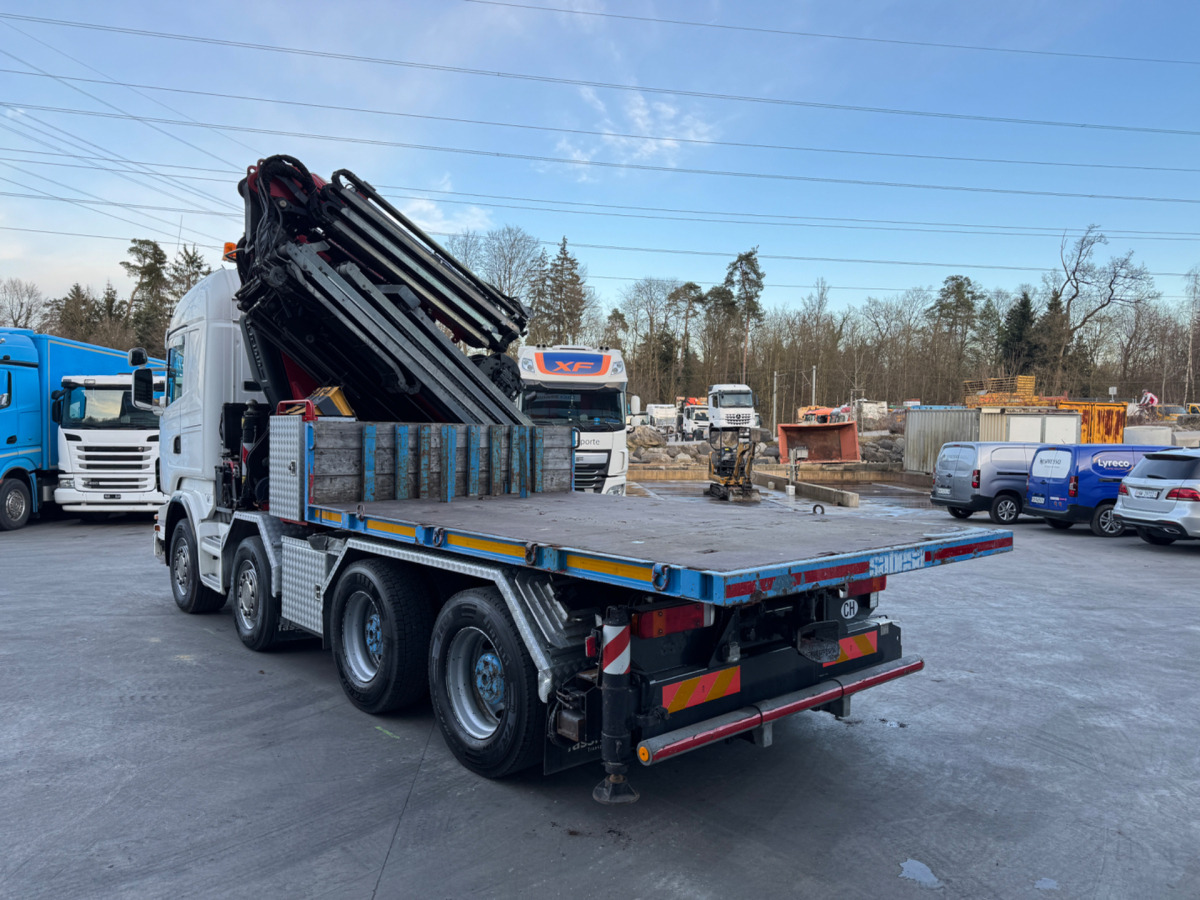 Камион со кран SCANIA R480 8x4 Fassi 660 SZM/Pritsche: слика 15 Камион со кран SCANIA R480 8x4 Fassi 660 SZM/Pritsche: слика 15