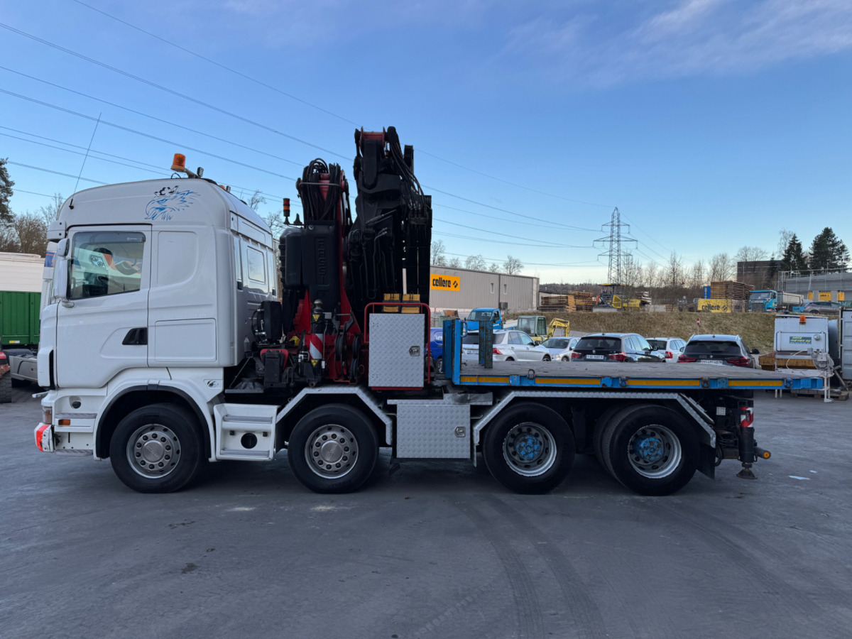 Камион со кран SCANIA R480 8x4 Fassi 660 SZM/Pritsche: слика 16 Камион со кран SCANIA R480 8x4 Fassi 660 SZM/Pritsche: слика 16