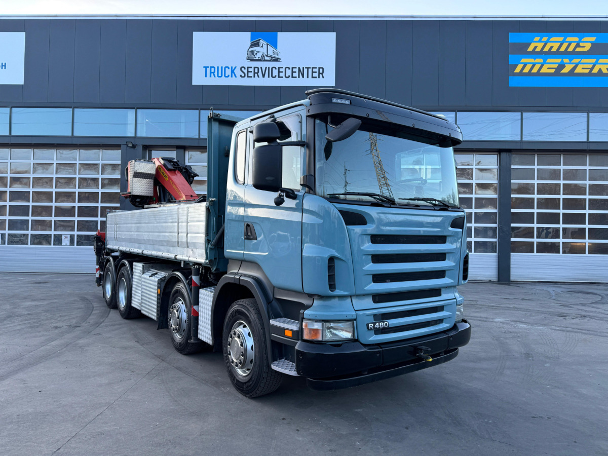 SCANIA Scania R480 8x4 PK50002 Flyjib Troil 2013 - Камион со кран: слика 3 SCANIA Scania R480 8x4 PK50002 Flyjib Troil 2013 - Камион со кран: слика 3