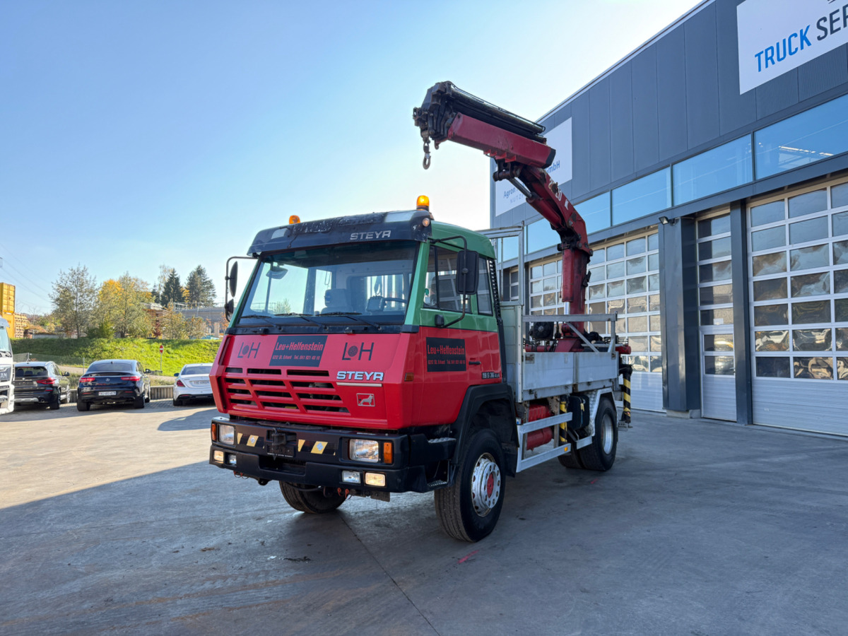 STEYR 19S360 4x4 HMF2230-7 - Камион со кран: слика 2 STEYR 19S360 4x4 HMF2230-7 - Камион со кран: слика 2
