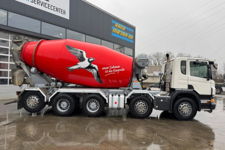 Scania P450 10x4 Liebherr 10m3 - Камион миксер за бетон: слика 4 Scania P450 10x4 Liebherr 10m3 - Камион миксер за бетон: слика 4