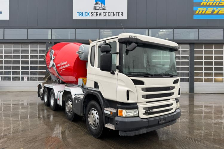 Scania P450 10x4 Liebherr 10m3 - Камион миксер за бетон: слика 3 Scania P450 10x4 Liebherr 10m3 - Камион миксер за бетон: слика 3
