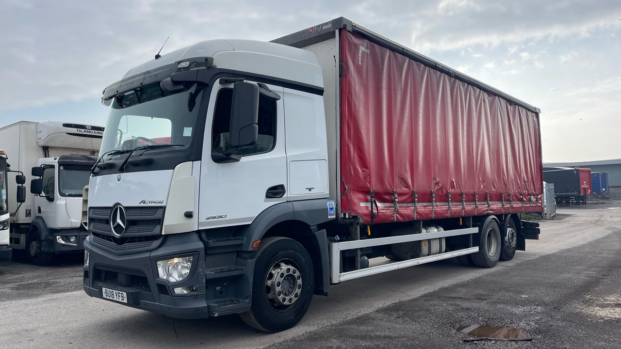 MERCEDES-BENZ ACTROS 2530 - Камион со церада: слика 2 MERCEDES-BENZ ACTROS 2530 - Камион со церада: слика 2