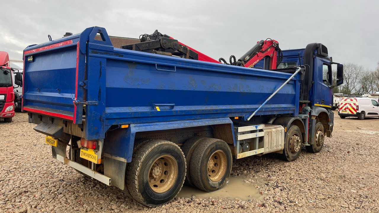 MERCEDES-BENZ AROCS 3240 - Кипер, Камион со кран: слика 4 MERCEDES-BENZ AROCS 3240 - Кипер, Камион со кран: слика 4