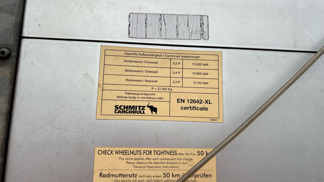 Приколка SCHMITZ CURTAINSIDE MEGA EUROLINER: слика 16