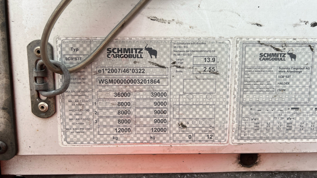 Приколка SCHMITZ CURTAINSIDE MEGA EUROLINER: слика 15