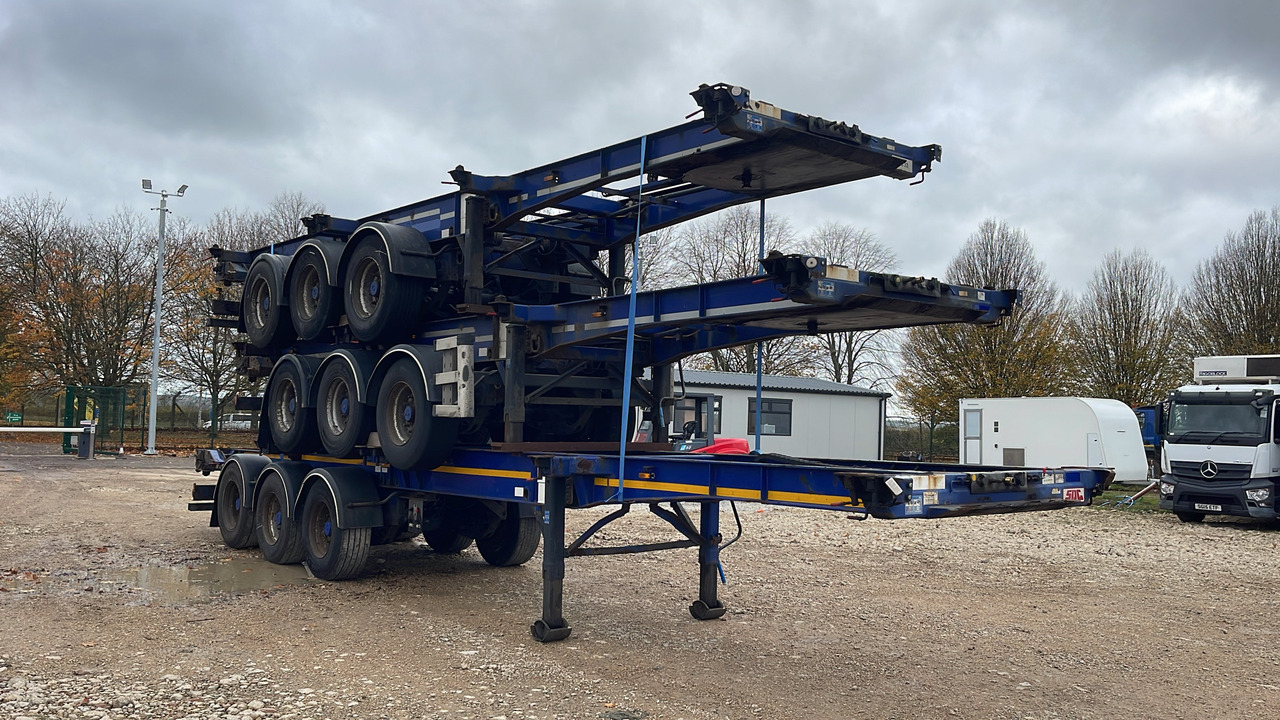 SDC SLIDING SKELETAL STACK OF 3 - Приколка: слика 1 SDC SLIDING SKELETAL STACK OF 3 - Приколка: слика 1