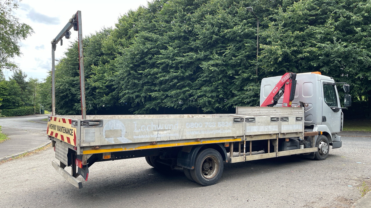 RENAULT MIDLUM 190.08 EXTRA LIGHT DAY - Камион со платформа, Камион со кран: слика 4 RENAULT MIDLUM 190.08 EXTRA LIGHT DAY - Камион со платформа, Камион со кран: слика 4