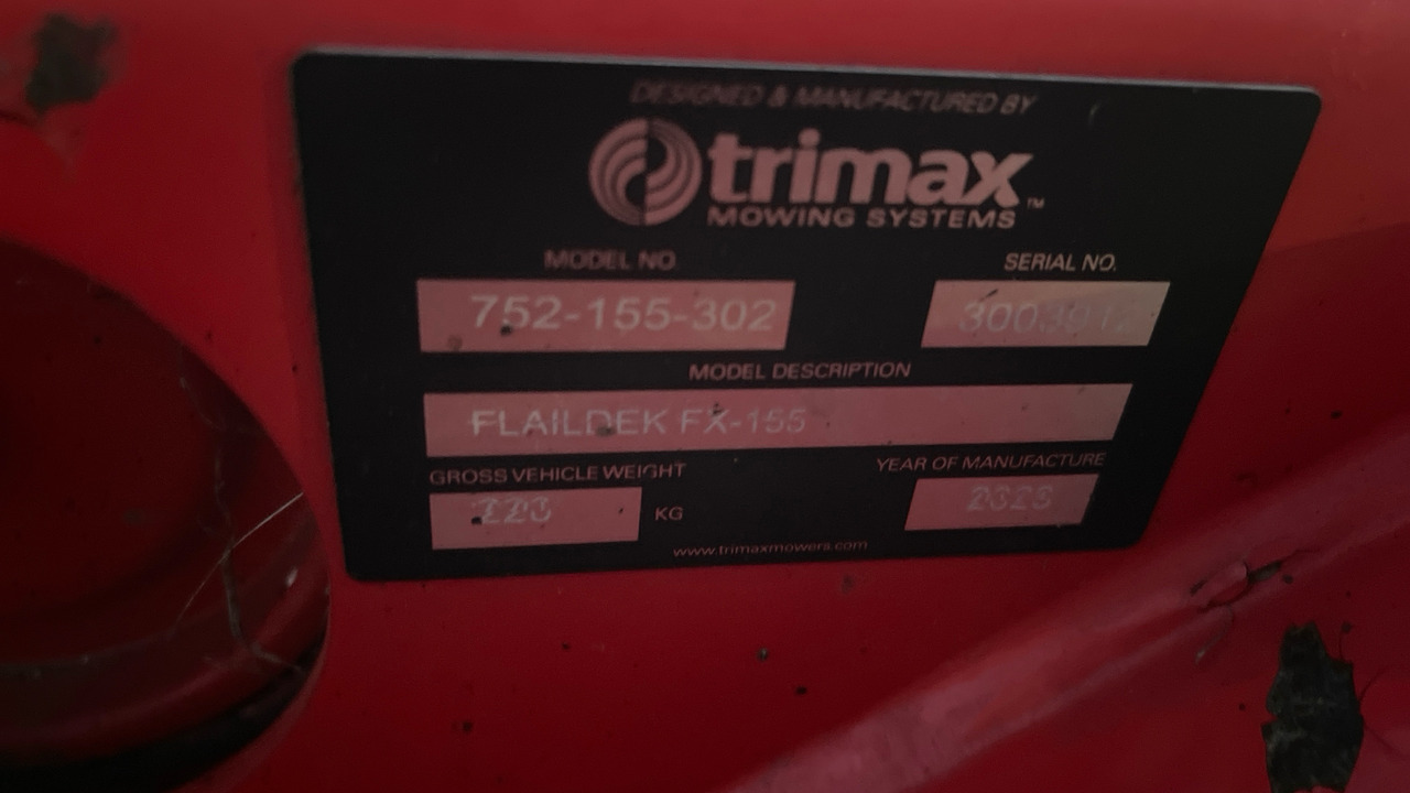 TRIMAX FX-155 - Мулчер: слика 5 TRIMAX FX-155 - Мулчер: слика 5