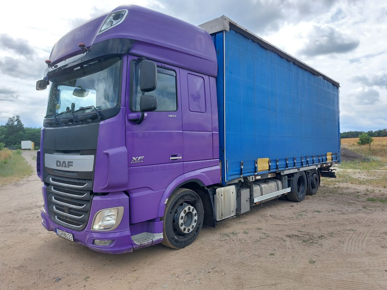 DAF XF 106 BDF JUMBO - Камион со церада: слика 1 DAF XF 106 BDF JUMBO - Камион со церада: слика 1