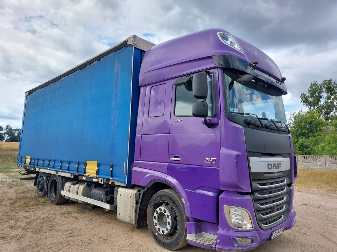 DAF XF 106 BDF JUMBO - Камион со церада: слика 2 DAF XF 106 BDF JUMBO - Камион со церада: слика 2