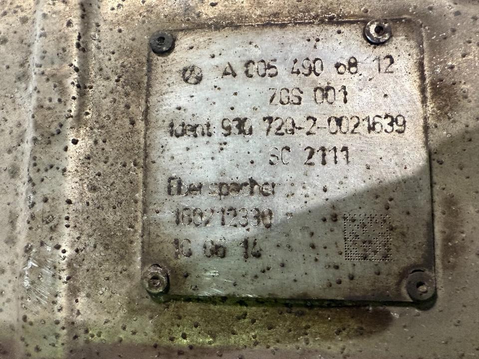 Каталитички конвертор за Камион Mercedes Atego 4 EU6 Auspuff Katalysator A0054906812: слика 6