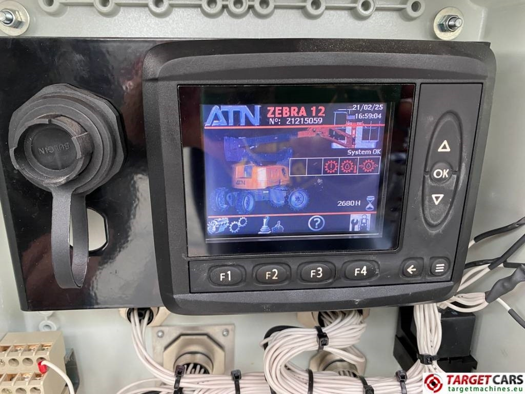 Дигачка зглобна платформа ATN Zebra 12 Articulated 4x4 Diesel Boom Lift 1220cm: слика 12