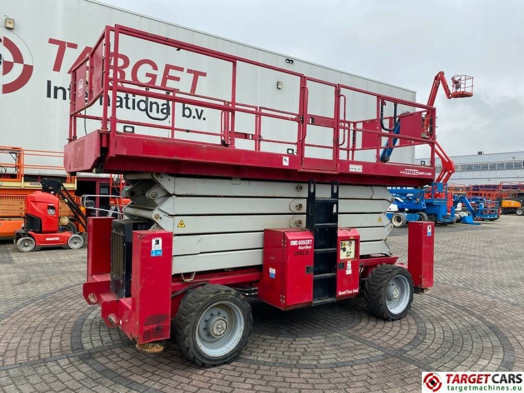 MEC 6092RT Diesel 4x4 Scissor Work LIft 2020cm - Кревач ножица: слика 1 MEC 6092RT Diesel 4x4 Scissor Work LIft 2020cm - Кревач ножица: слика 1