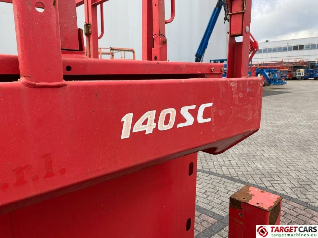 Кревач ножица Manitou 140SC Diesel 4x4 Scissor Work Lift 1412cm: слика 26