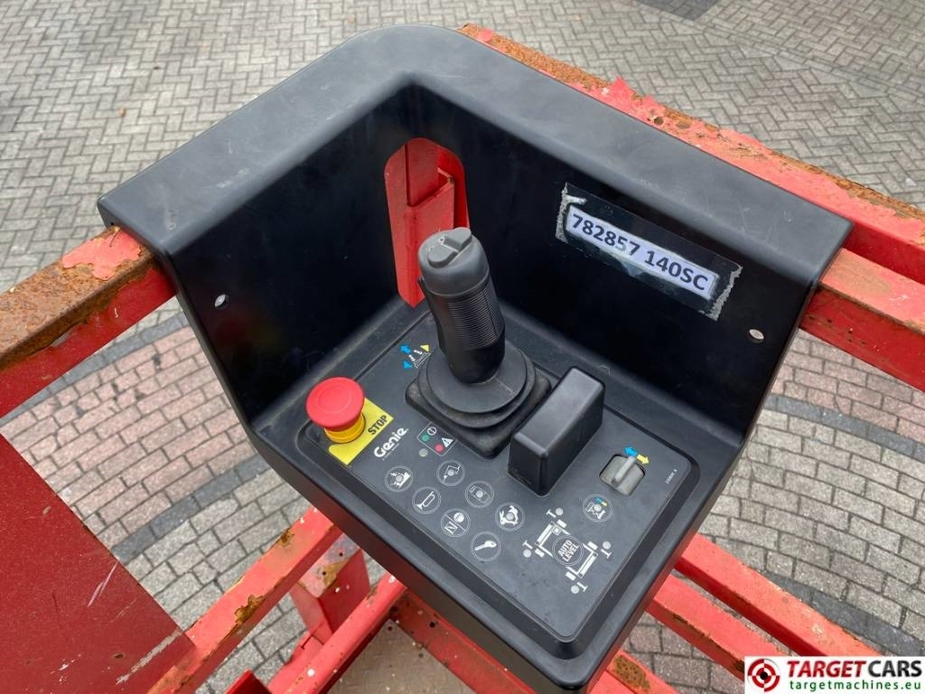 Кревач ножица Manitou 140SC Diesel 4x4 Scissor Work Lift 1412cm: слика 9