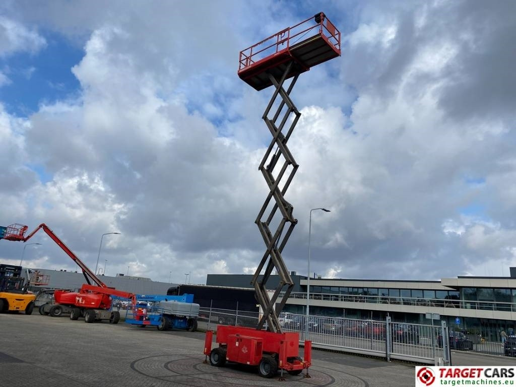 Кревач ножица Manitou 140SC Diesel 4x4 Scissor Work Lift 1412cm: слика 7