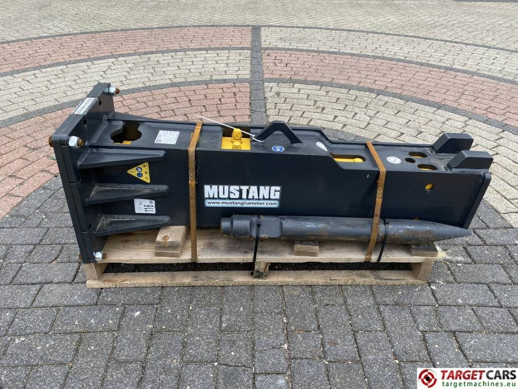 Mustang HM1002 Hydraulic Excavator Breaker Hammer 10~18T - Хидрауличен чекан за Градежна машина: слика 1 Mustang HM1002 Hydraulic Excavator Breaker Hammer 10~18T - Хидрауличен чекан за Градежна машина: слика 1