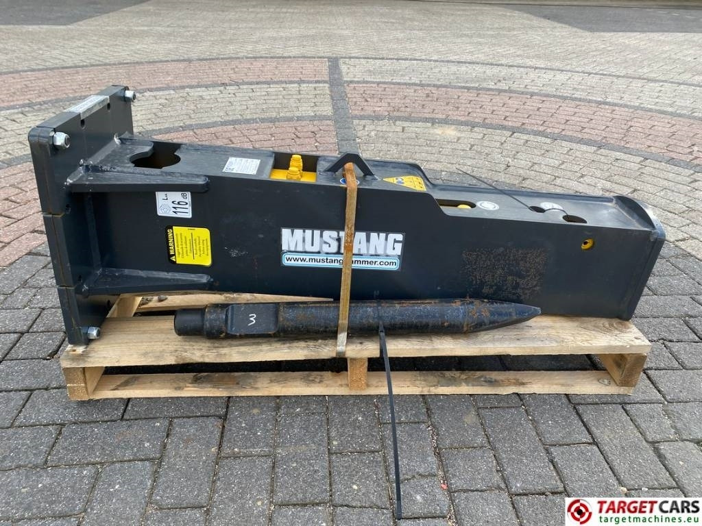 Mustang HM702 Hydraulic Excavator Breaker Hammer 6~13T NEW - Хидрауличен чекан за Градежна машина: слика 1 Mustang HM702 Hydraulic Excavator Breaker Hammer 6~13T NEW - Хидрауличен чекан за Градежна машина: слика 1