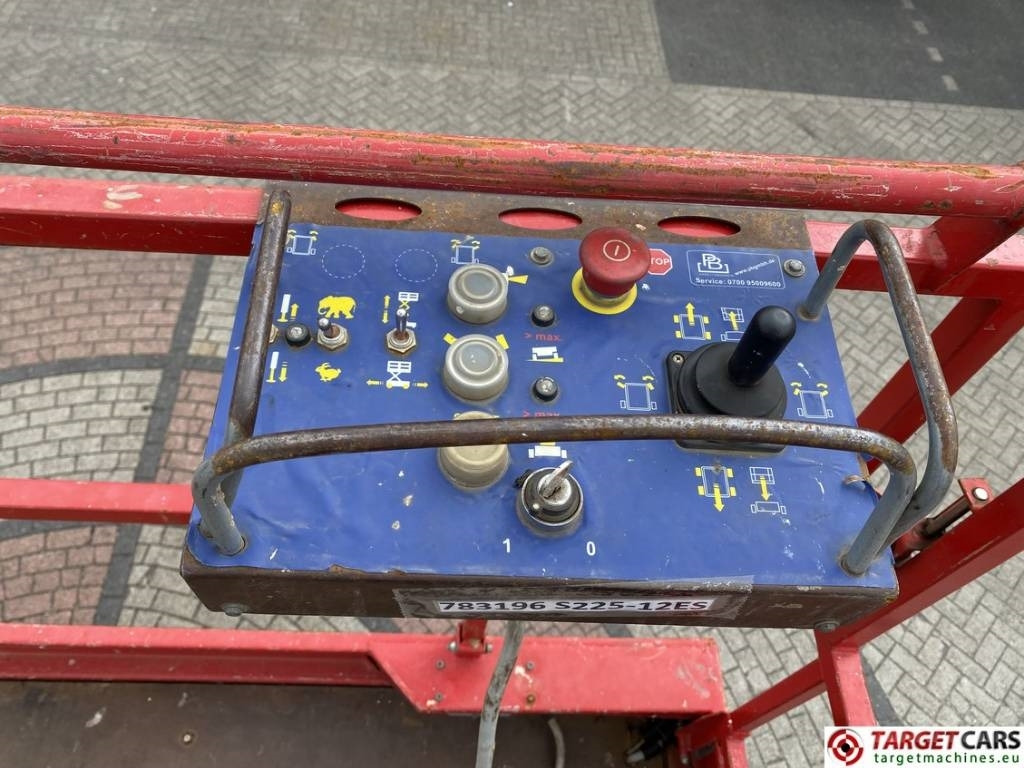 Кревач ножица PB-Lift S225-12ES Electric Scissor Work Lift 2250cm: слика 8