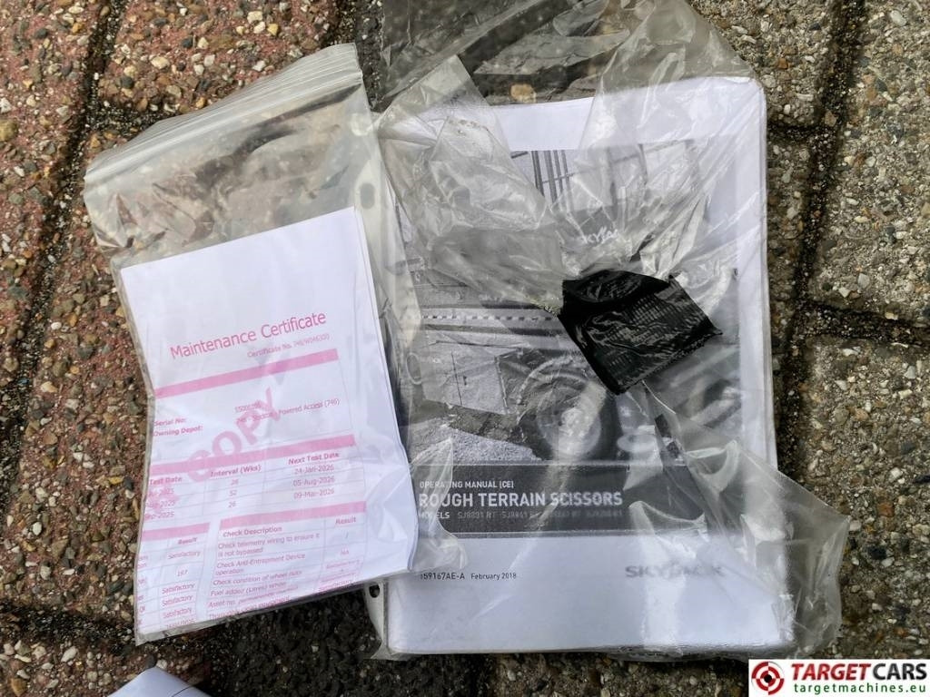 Кревач ножица SkyJack SJ9241 RT Diesel 4x4 Scissor Work Lift 1450cm: слика 28