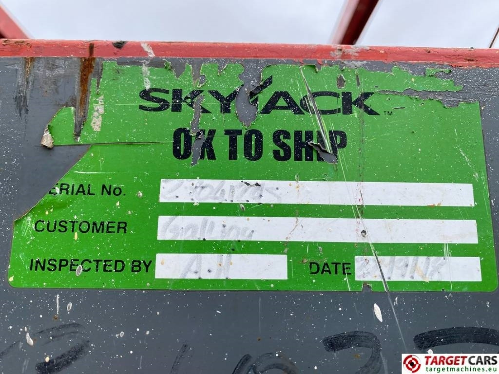 Кревач ножица SkyJack SJIII-3226 Electric 3226 Scissor Work Lift 990cm: слика 10